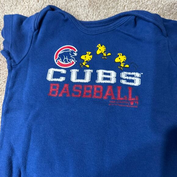 MLB Genuine Merchandise Chicago Cubs Baseball Baby Size 24 Months Bodysuit - Picture 2 of 4